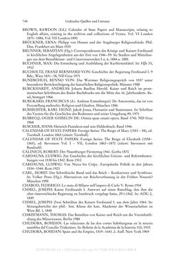 Image of the Page - 748 - in Ferdinand I. als Kaiser - Politik und Herrscherauffassung des Nachfolgers Karls V.