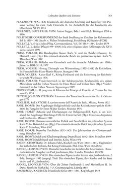 Bild der Seite - 765 - in Ferdinand I. als Kaiser - Politik und Herrscherauffassung des Nachfolgers Karls V.