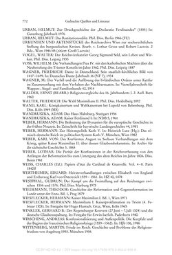 Image of the Page - 772 - in Ferdinand I. als Kaiser - Politik und Herrscherauffassung des Nachfolgers Karls V.