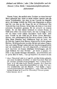 Image of the Page - 535 - in Ludwig Feuerbach - Gesammlte Werke, Volume 1