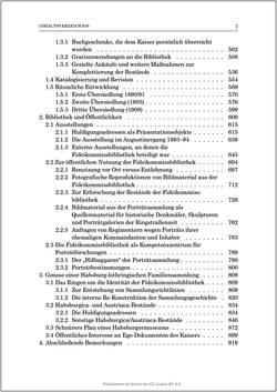 Bild der Seite - 7 - in Die Familien-Fideikommissbibliothek des Hauses Habsburg-Lothringen 1835–1918 - Metamorphosen einer Sammlung