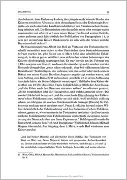 Bild der Seite - 31 - in Die Familien-Fideikommissbibliothek des Hauses Habsburg-Lothringen 1835–1918 - Metamorphosen einer Sammlung