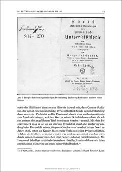 Bild der Seite - 43 - in Die Familien-Fideikommissbibliothek des Hauses Habsburg-Lothringen 1835–1918 - Metamorphosen einer Sammlung