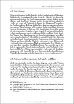 Bild der Seite - 48 - in Die Familien-Fideikommissbibliothek des Hauses Habsburg-Lothringen 1835–1918 - Metamorphosen einer Sammlung