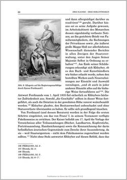 Bild der Seite - 60 - in Die Familien-Fideikommissbibliothek des Hauses Habsburg-Lothringen 1835–1918 - Metamorphosen einer Sammlung