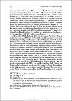 Bild der Seite - 66 - in Die Familien-Fideikommissbibliothek des Hauses Habsburg-Lothringen 1835–1918 - Metamorphosen einer Sammlung