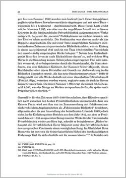 Bild der Seite - 68 - in Die Familien-Fideikommissbibliothek des Hauses Habsburg-Lothringen 1835–1918 - Metamorphosen einer Sammlung
