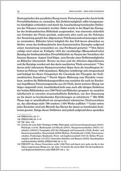 Bild der Seite - 70 - in Die Familien-Fideikommissbibliothek des Hauses Habsburg-Lothringen 1835–1918 - Metamorphosen einer Sammlung