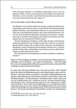 Bild der Seite - 76 - in Die Familien-Fideikommissbibliothek des Hauses Habsburg-Lothringen 1835–1918 - Metamorphosen einer Sammlung