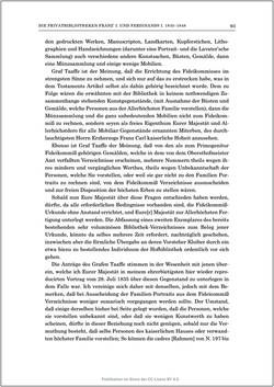 Bild der Seite - 93 - in Die Familien-Fideikommissbibliothek des Hauses Habsburg-Lothringen 1835–1918 - Metamorphosen einer Sammlung