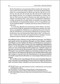 Bild der Seite - 94 - in Die Familien-Fideikommissbibliothek des Hauses Habsburg-Lothringen 1835–1918 - Metamorphosen einer Sammlung