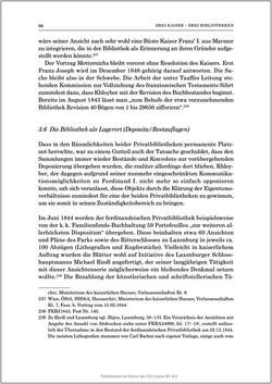 Image of the Page - 96 - in Die Familien-Fideikommissbibliothek des Hauses Habsburg-Lothringen 1835–1918 - Metamorphosen einer Sammlung