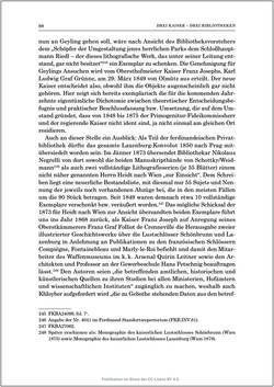 Image of the Page - 98 - in Die Familien-Fideikommissbibliothek des Hauses Habsburg-Lothringen 1835–1918 - Metamorphosen einer Sammlung