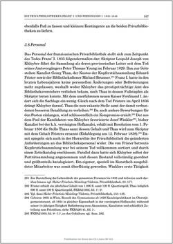 Bild der Seite - 107 - in Die Familien-Fideikommissbibliothek des Hauses Habsburg-Lothringen 1835–1918 - Metamorphosen einer Sammlung