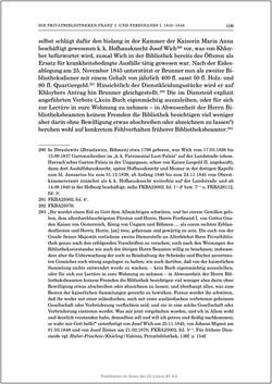 Bild der Seite - 109 - in Die Familien-Fideikommissbibliothek des Hauses Habsburg-Lothringen 1835–1918 - Metamorphosen einer Sammlung
