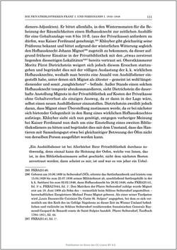 Bild der Seite - 111 - in Die Familien-Fideikommissbibliothek des Hauses Habsburg-Lothringen 1835–1918 - Metamorphosen einer Sammlung