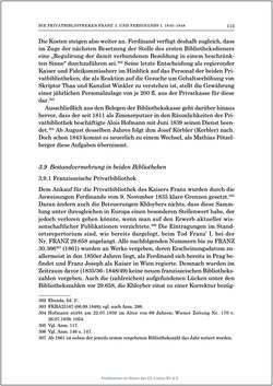 Bild der Seite - 113 - in Die Familien-Fideikommissbibliothek des Hauses Habsburg-Lothringen 1835–1918 - Metamorphosen einer Sammlung