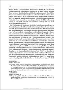 Bild der Seite - 124 - in Die Familien-Fideikommissbibliothek des Hauses Habsburg-Lothringen 1835–1918 - Metamorphosen einer Sammlung