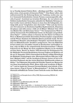 Bild der Seite - 130 - in Die Familien-Fideikommissbibliothek des Hauses Habsburg-Lothringen 1835–1918 - Metamorphosen einer Sammlung