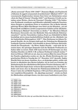 Bild der Seite - 131 - in Die Familien-Fideikommissbibliothek des Hauses Habsburg-Lothringen 1835–1918 - Metamorphosen einer Sammlung