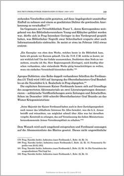Bild der Seite - 169 - in Die Familien-Fideikommissbibliothek des Hauses Habsburg-Lothringen 1835–1918 - Metamorphosen einer Sammlung