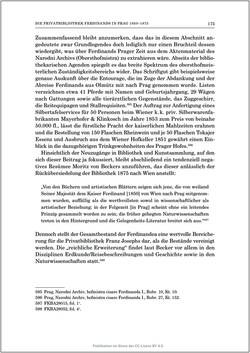 Bild der Seite - 175 - in Die Familien-Fideikommissbibliothek des Hauses Habsburg-Lothringen 1835–1918 - Metamorphosen einer Sammlung