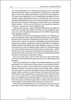 Bild der Seite - 190 - in Die Familien-Fideikommissbibliothek des Hauses Habsburg-Lothringen 1835–1918 - Metamorphosen einer Sammlung