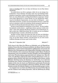 Image of the Page - 191 - in Die Familien-Fideikommissbibliothek des Hauses Habsburg-Lothringen 1835–1918 - Metamorphosen einer Sammlung