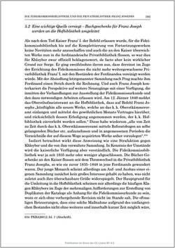 Bild der Seite - 193 - in Die Familien-Fideikommissbibliothek des Hauses Habsburg-Lothringen 1835–1918 - Metamorphosen einer Sammlung