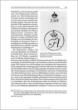 Bild der Seite - 201 - in Die Familien-Fideikommissbibliothek des Hauses Habsburg-Lothringen 1835–1918 - Metamorphosen einer Sammlung