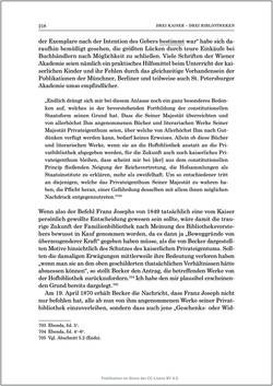 Image of the Page - 218 - in Die Familien-Fideikommissbibliothek des Hauses Habsburg-Lothringen 1835–1918 - Metamorphosen einer Sammlung