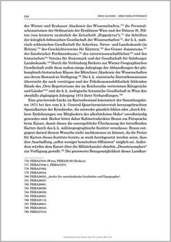 Bild der Seite - 244 - in Die Familien-Fideikommissbibliothek des Hauses Habsburg-Lothringen 1835–1918 - Metamorphosen einer Sammlung