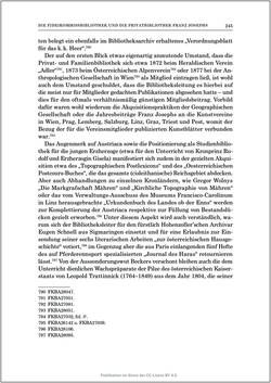 Bild der Seite - 245 - in Die Familien-Fideikommissbibliothek des Hauses Habsburg-Lothringen 1835–1918 - Metamorphosen einer Sammlung