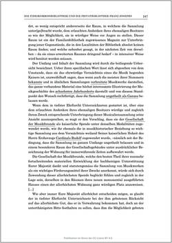Bild der Seite - 247 - in Die Familien-Fideikommissbibliothek des Hauses Habsburg-Lothringen 1835–1918 - Metamorphosen einer Sammlung