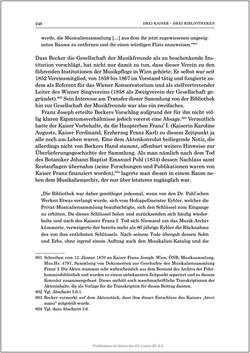 Bild der Seite - 248 - in Die Familien-Fideikommissbibliothek des Hauses Habsburg-Lothringen 1835–1918 - Metamorphosen einer Sammlung