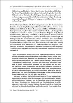 Bild der Seite - 249 - in Die Familien-Fideikommissbibliothek des Hauses Habsburg-Lothringen 1835–1918 - Metamorphosen einer Sammlung