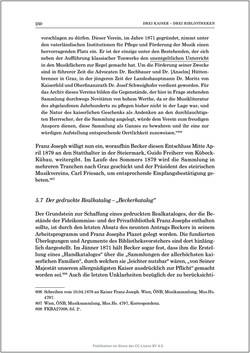 Bild der Seite - 250 - in Die Familien-Fideikommissbibliothek des Hauses Habsburg-Lothringen 1835–1918 - Metamorphosen einer Sammlung
