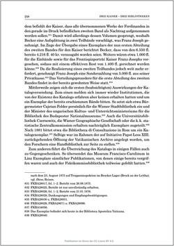 Image of the Page - 258 - in Die Familien-Fideikommissbibliothek des Hauses Habsburg-Lothringen 1835–1918 - Metamorphosen einer Sammlung