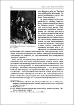 Image of the Page - 266 - in Die Familien-Fideikommissbibliothek des Hauses Habsburg-Lothringen 1835–1918 - Metamorphosen einer Sammlung