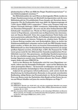 Bild der Seite - 269 - in Die Familien-Fideikommissbibliothek des Hauses Habsburg-Lothringen 1835–1918 - Metamorphosen einer Sammlung