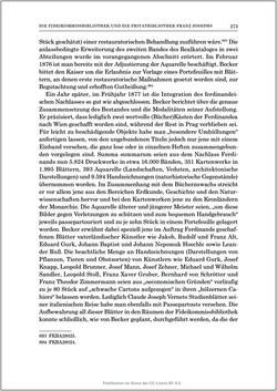 Bild der Seite - 273 - in Die Familien-Fideikommissbibliothek des Hauses Habsburg-Lothringen 1835–1918 - Metamorphosen einer Sammlung