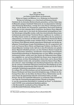 Bild der Seite - 286 - in Die Familien-Fideikommissbibliothek des Hauses Habsburg-Lothringen 1835–1918 - Metamorphosen einer Sammlung