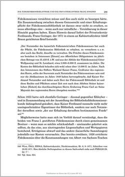 Bild der Seite - 289 - in Die Familien-Fideikommissbibliothek des Hauses Habsburg-Lothringen 1835–1918 - Metamorphosen einer Sammlung