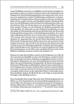 Bild der Seite - 295 - in Die Familien-Fideikommissbibliothek des Hauses Habsburg-Lothringen 1835–1918 - Metamorphosen einer Sammlung