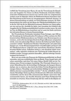 Bild der Seite - 303 - in Die Familien-Fideikommissbibliothek des Hauses Habsburg-Lothringen 1835–1918 - Metamorphosen einer Sammlung