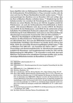 Image of the Page - 320 - in Die Familien-Fideikommissbibliothek des Hauses Habsburg-Lothringen 1835–1918 - Metamorphosen einer Sammlung