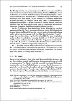 Image of the Page - 341 - in Die Familien-Fideikommissbibliothek des Hauses Habsburg-Lothringen 1835–1918 - Metamorphosen einer Sammlung