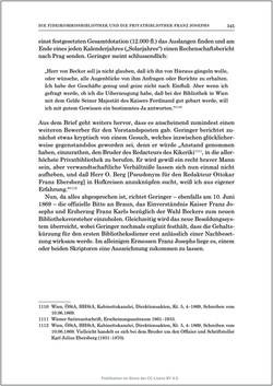 Image of the Page - 345 - in Die Familien-Fideikommissbibliothek des Hauses Habsburg-Lothringen 1835–1918 - Metamorphosen einer Sammlung