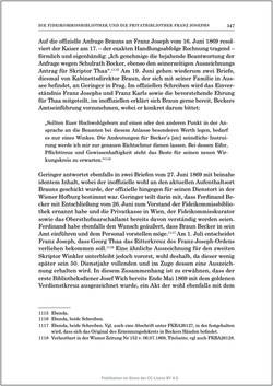 Image of the Page - 347 - in Die Familien-Fideikommissbibliothek des Hauses Habsburg-Lothringen 1835–1918 - Metamorphosen einer Sammlung