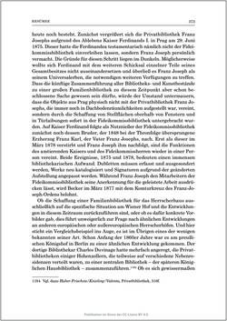 Image of the Page - 373 - in Die Familien-Fideikommissbibliothek des Hauses Habsburg-Lothringen 1835–1918 - Metamorphosen einer Sammlung